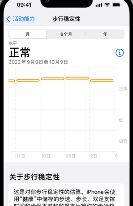 恭城iPhone手机维修如何在iPhone开启'步行稳定性通知'