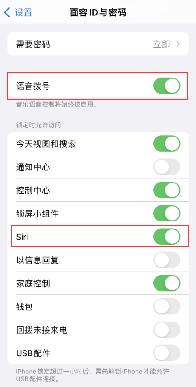 恭城苹果维修网点分享不解锁 iPhone 的情况下通过 Siri 拨打电话的方法 