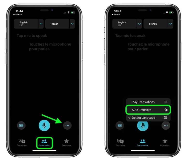 恭城苹果手机维修分享iOS 15 “翻译” App 新改进 